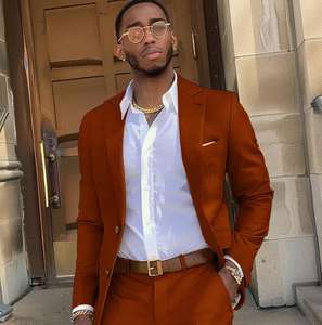 ชุดสูท2ชิ้นของผู้ชายลาเวนเดอร์ชุดสูทชายหรูหรา XS-6XL สูททักซิโด้เจ้าบ่าวแต่งงานสูท - Product Image 5