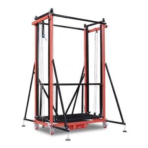 Opvouwbare Mini-Vrachtliften Voor Indoor Gebruik Intrekbaar En Hef Kleine Elektrische Steigerplatforms Voor Hijsen
