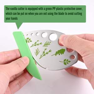 Pelador Manual de Hierbas YIGO de 9 Orificios, Acero Inoxidable de Grado Alimenticio, Herramienta para Pelar Hojas de Kale, Chard y Collard - Product Image 4