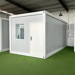 <span class=keywords><strong>Edificio</strong></span> de oficinas móvil integrado para uso en sitio de construcción Panel sándwich plegable y empacable Acero para uso en tienda - Product Image 3