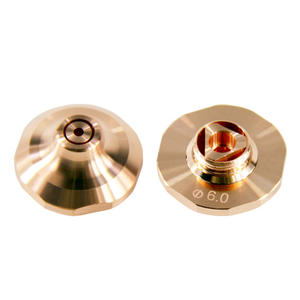 Boquilla láser de fibra Aurora EAU Conusmables de una sola capa D24 H15.5 M12 <span class=keywords><strong>calibre</strong></span> 0,8mm-2mm para cabezal de corte láser de fibra - Product Image 1