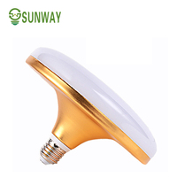 Ampoule LED UFO pour usage intérieur Foshan B22 60w 20w 30w 40w 50w, lumière LED en aluminium + plastique E27, 3000K 4000K 6500K 7000K 10000K