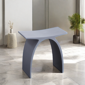 Panca da Bagno di Design Moderno in Pietra Artificiale Sgabello da Doccia per Vasca e Doccia Accessorio Essenziale per la Sala da Bagno - Product Image 5