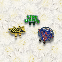 Broches personnalisées en alliage métallique émaillé, gravées à la presse, avec impression sérigraphiée, design personnalisé, pour revers de vêtement ou chapeau, avec carte de support