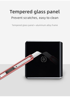 UEMON Smart Home Automation Tuya App Controlada Luz de pared Wifi Interruptor inteligente para casa Hotel Garaje Control de voz Eléctrico