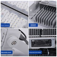 Projecteurs LED haute puissance pour stades, étanches IP66, éclairage extérieur haute efficacité, angle de faisceau 70-140°, large plage de tension AC