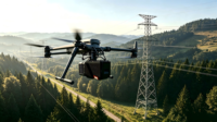 Scanner LiDAR GreenValley LiAir H800 UAV |   Système de cartographie laser longue portée léger avec caméra pour l'inspection des forêts et des installations électriques