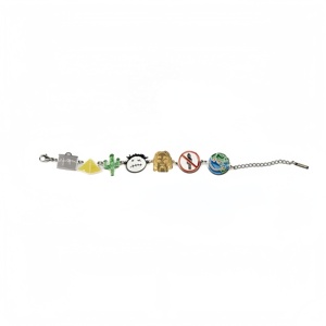 Pulsera de Metal Vintage Estilo Hip-Hop con Diseño de Oso Kanye Dropouts, Joyería de Moda para Hombre y Mujer - Product Image 4