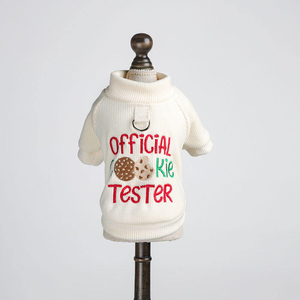 เสื้อสเวตเชิ้ตสำหรับสัตว์เลี้ยงน่ารัก รุ่น C063 สำหรับฤดูใบไม้ร่วงและฤดูหนาว ไซส์ XS  ผ้าโพลีเอสเตอร์ พิมพ์ลายตัวอักษร สวมใส่สบาย อุ่นสบาย เหมาะสำหรับเทศกาลคริสต์มาส - Product Image 2