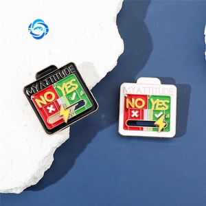 Mon attitude conversion métal badge pin sac accessoires mode tout - Product Image 4