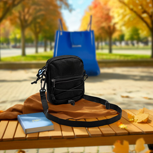 <span class=keywords><strong>Petit</strong></span> <span class=keywords><strong>sac</strong></span> à bandoulière à la mode unisexe <span class=keywords><strong>Sac</strong></span> à bandoulière quotidien résistant à l'eau pour hommes et adolescents avec doublure en polyester - Product Image 5