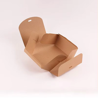 Vente en gros mini boîte en papier kraft blanc noir boîte cadeau carrée boîte d'emballage cadeau bonbons au chocolat avec nœud de ruban
