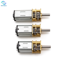 Moteur à engrenages micro DC à aimant permanent N10 N20 N30 6V 10-100RPM avec encodeur