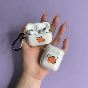 เคส AirPods รุ่นใหม่ ดีไซน์หรูหรา พิมพ์โลโก้ได้ตามต้องการ สำหรับ AirPods Pro 2 3 รุ่นที่ 3  ฝาครอบป้องกันหูฟัง - Product Image 3