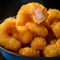 Oferta Especial: Nuggets de Camarones Fritos Previamente, Listos para Hornear en Horno o Freidora de Aire, Comida Rápida para Cadenas de Restaurantes, Comida para Niños, Venta al por Mayor