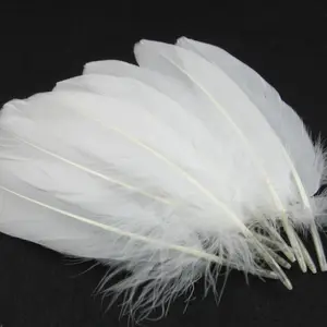 Factory Direct The High Quality Badminton And Shuttlecock Raw Material Of White Goose Feather