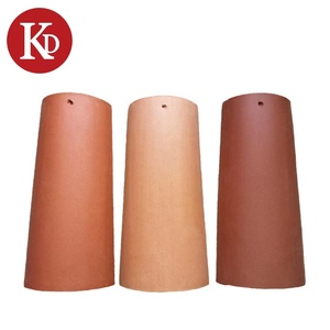 Tejas de diseño de la región del Mediterráneo, tejas de arcilla roja de tacota, tipo español - Product Image 2