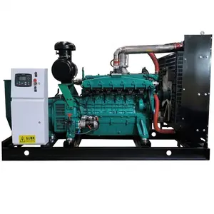 Hochwertiger Erdgas-Generator 200 kW 300 kW 500 kW offener 6-Zylinder-Naturgasgenerator von Moore Golden Power