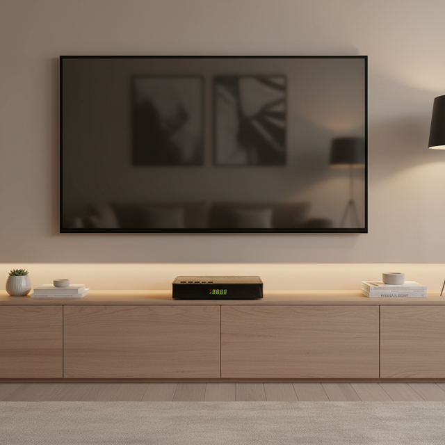 Digital Satellite TV Receiver GX6607 DVB-S2/S2X MeeCast H.265 Built-in WiFi Ethernet 1080P Free Channels 12 Months Warranty