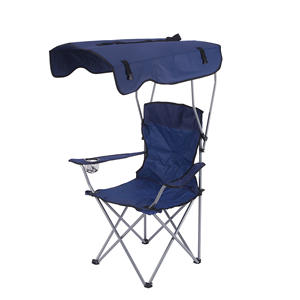 Silla Plegable con Sombrilla, Portátil para Exteriores, Doble Uso con Reposabrazos y Diseño de <span class=keywords><strong>Director</strong></span>, para Camping y Pesca - Product Image 6