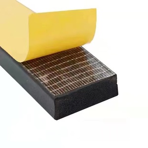 Bande de support rectangle mousse EPDM caoutchouc sangle de montage armoire électrique étanche CR NBR anti-collision éponge bande d'étanchéité - Product Image 3