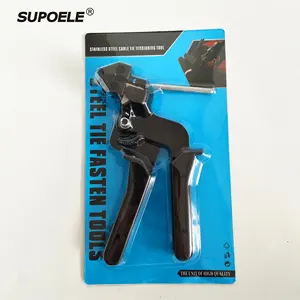 LS-600R Stainless Steel Cable Tie Gun for Tensioning and cutting 4.6-12mm Width Cable Ties Fasten Tool