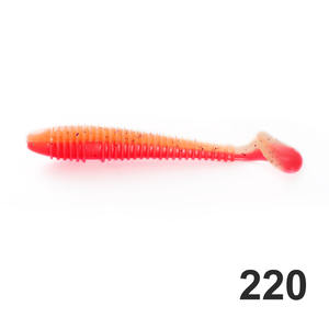 Noeby OEM ODM Attraper du poisson <span class=keywords><strong>Pecher</strong></span> 12cm13g 5 pouces appât de queue de pagaie en caoutchouc souple pour la pêche - Product Image 3