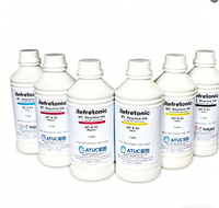 ATUE Nouvelle Encre UV Eco-Solvant 4 Couleurs Pigmentée pour Impression Textile – Qualité Garantie, Prix Avantageux