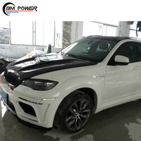 X6 Series E71 HM Style Body Kit 15-16 Años Cuerpo completo Material PP Parachoques delantero Difusor trasero Guardabarros bengalas Falda lateral Todo nuevo