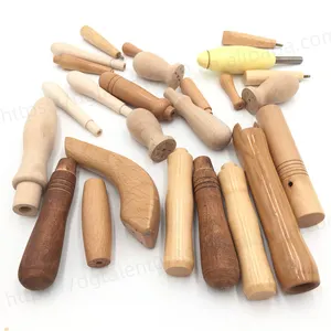Mango de archivo de madera, herramienta de joyería, accesorios de repuesto, accesorios de archivo para herramienta de corte de archivo artesanal