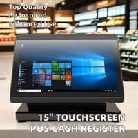 Système de point de vente à écran tactile de 10.1 pouces Machine de point de vente de caisse enregistreuse avancée pour supermarché, restaurant et vente au détail