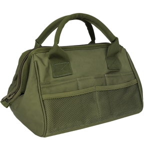 DF1101 Stock Promotion Camouflage Black Khaki Green Handle Held Working Routine Bags Tools Bag with Multi Compartments - Product Image 4