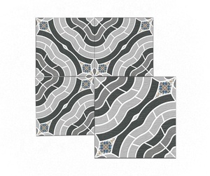 Baldosas de porcelana marrón resistentes al fuego de 300x300 para uso en exteriores, veranda de jardín, bordes vitrificados, superficie esmaltada antideslizante para estacionamiento - Product Image 3