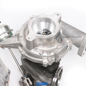 Turbocompresseur de haute qualité en aluminium argenté pour Ferrari 488 F8 796483 796484 - Product Image 5