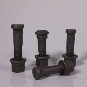 OEM baut roda 5010566244 grade 10.9/12.9 untuk truk Reanult hub roda baut M22X1.5X95.5 dengan mur - Product Image 5