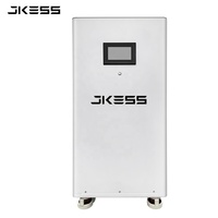 Boîtier de batterie DIY JKESS LiFePO4 48V/51.2V 16S 150A avec BMS JK, écran LCD, CANBUS/RS485, 280-320Ah, 15KWh, système de stockage d'énergie solaire