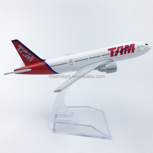 Modèle d'avion 16CM TAM Linhas AereasB777 TAM Brazilian Airlines 777 Diecast Plane Model Collectible Toys Accept Custom - Product Image 1