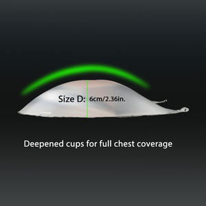 Sujetador <span class=keywords><strong>de</strong></span> talla grande <span class=keywords><strong>de</strong></span> silicona transparente con forma <span class=keywords><strong>de</strong></span> lágrima, ropa interior <span class=keywords><strong>de</strong></span> silicona <span class=keywords><strong>de</strong></span> Copa grande para mujer - Product Image 4