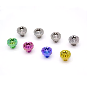 Tornillos de Titanio Grado 5 M10*10, Proveedor de Tornillos de Cabeza Torx, Tornillos de Titanio de Cabeza Grande para Motocicleta Yamaha Nmax - Product Image 3
