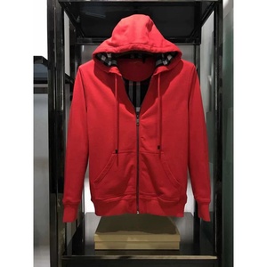 2026 Men Navy Blue Zip Hoodie Plaid <b>Lined</b> <b>Fleece</b> <b>Jacket</b> Casual Autumn Wear - Product Image 2