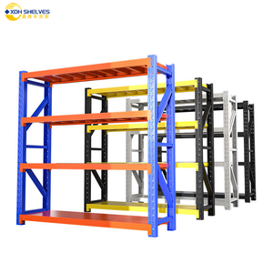 Estantes de almacenamiento de 4 capas de acero a precio competitivo, cada piso, capacidad de 500kg, estante de almacén <span class=keywords><strong>industrial</strong></span> de protección contra la corrosión sin pernos - Product Image 5
