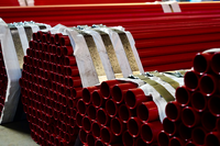 Tuyau en acier au carbone sans soudure pour la lutte contre les incendies DN150 SCH40 Norme ASTM Technique ERW Surface galvanisée Marque BAOLAI