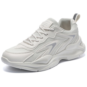 Nouvelles Chaussures de Course Respirantes en Maille pour Hommes – Tendance, Polyvalentes, Antidérapantes et Durables – Collection Été 2025 - Product Image 3