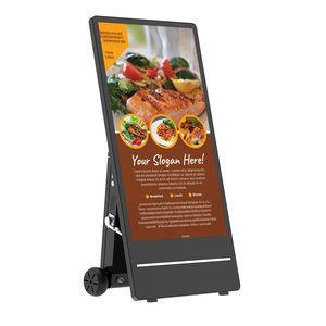 Pantalla Digital Semi-Exterior de 55 Pulgadas, IP65 Resistente al Agua, con Batería, 3500nits, de Pie, para Publicidad, Android Windows - Product Image 1