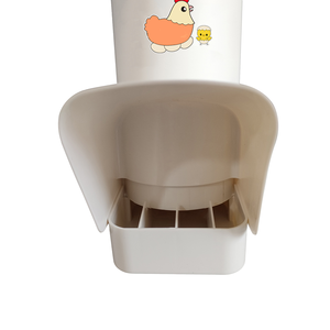 DIY Cylindrique Tuyau EN PVC Pas Perchoir Suspendus De Poulet Chargeur Port Avec Housse De Pluie Pour Poussins De Volailles Oiseaux Cailles D'alimentation Equ PH-260 - Product Image 2