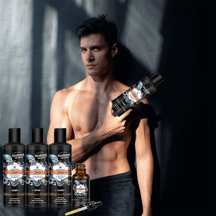 3 в 1 мужской набор для умывания, шампунь, кондиционер и гель для душа