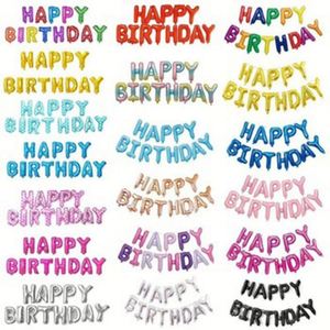 Ballons en latex or rose, ballons en feuille d'aluminium en forme de lettres et de chiffres, ensembles de bannières pour les décorations de fêtes d'anniversaire, de mariages et d'événements - Product Image 3