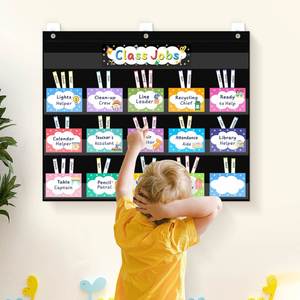 Organizador de Bolsillo Plegable para el Aula con 16 Bolsillos, Poliéster 420D, Ayuda Educativa para Maestros, para Útiles Escolares - Product Image 3