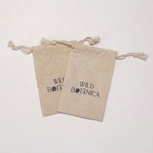 Custom <b>Drawstring</b> Muslin Cotton Gifts Tea Clothing <b>Pouches</b> Cotton Muslin <b>Drawstring</b> Bags - Product Image 4