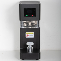 Machine de sertissage et de scellage semi-automatique électrique pour bouteilles métalliques de boissons, jus et sodas, pour usage domestique et professionnel, 220V/110V, facile à utiliser